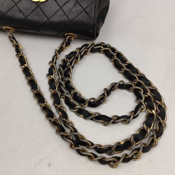 Chanel Mini Bag   Black  lambskin - Picture 7 of 10